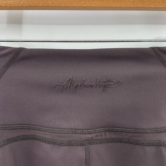 Alphalete Women's Workout Leggings - Brown - Medium - Picture 6 of 8